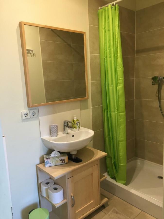 Die Senfbude - Klein Aber Fein - Wunderschoenes Studio-Apartment Mit Terrasse Und Stellplatz Lipsk Zewnętrze zdjęcie